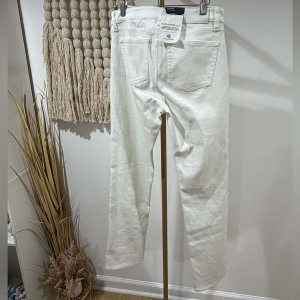 Ralph Lauren Super Stretch White Jeans - Picture 2 of 7